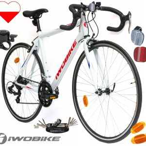Rower Męski Szosowy Koła 28" Shimano IWOBIKE 2025 Lekki Kolarzówka Szosówka